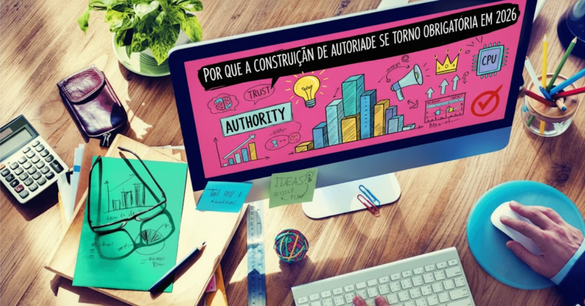 Por que a construção de autoridade se tornou obrigatória em 2026